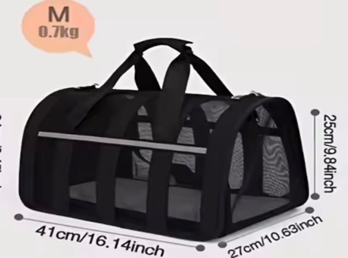 Sac de Transport Pliable pour Animaux – Approuvé Compagnies Aériennes, Sécurisé & Confortable