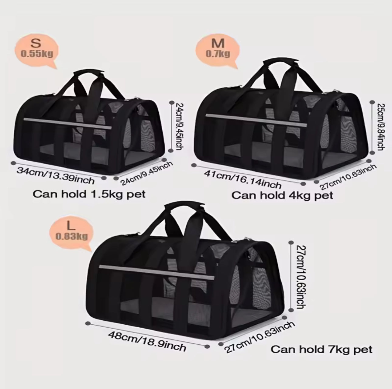 Sac de Transport Pliable pour Animaux – Approuvé Compagnies Aériennes, Sécurisé & Confortable
