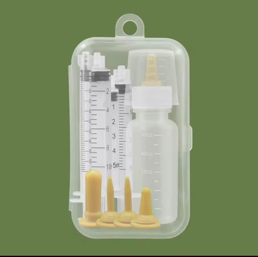 Kit d’Alimentation pour Chatons – Biberon, Seringues & Accessoires de Soins