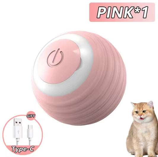 Balle Magique Interactive pour Chat – Jouet Électronique Intelligent et Amusant