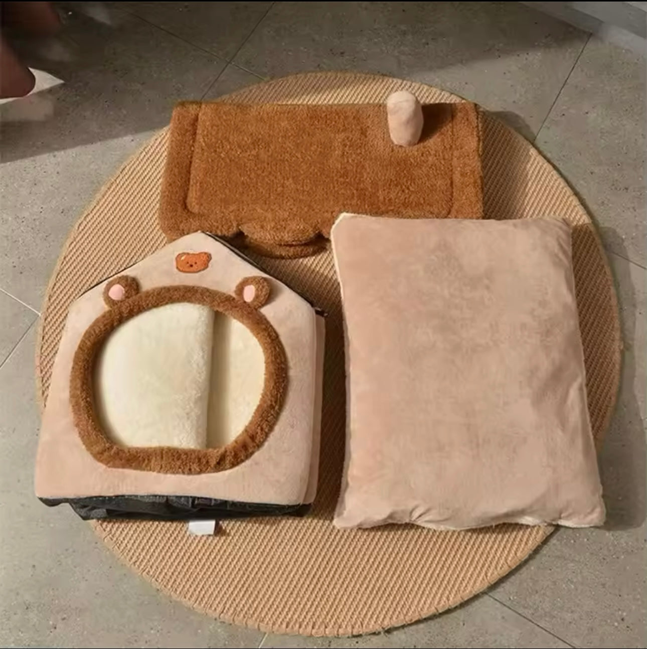 Maison pliable pour chats