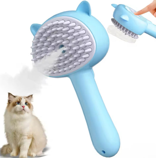 Brosse à vapeur pour votre compagnon en forme de chat