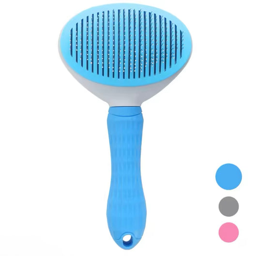 Peigne autonettoyant pour animaux de compagnie