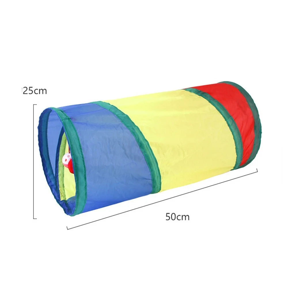 Tunnel de Jeu pour Chat – Pliable, Pop-up & Interactif | Forme S, Y, L, Long, Cube...